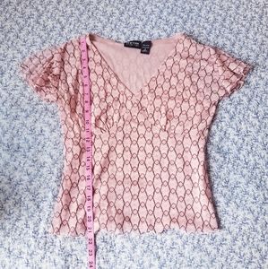 New York & Company Slit Sleeve Top